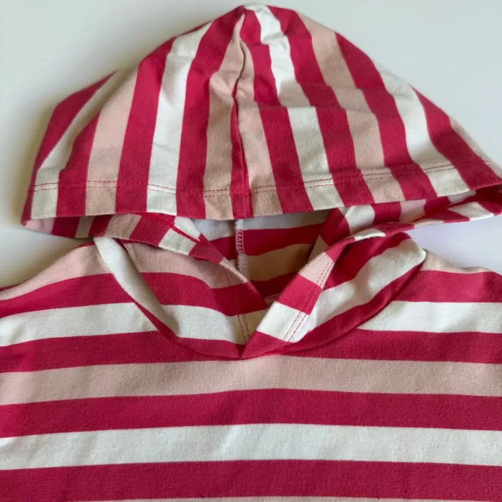 KicKee Kids Pink Striped Hoodie & Joggers XS 5/6